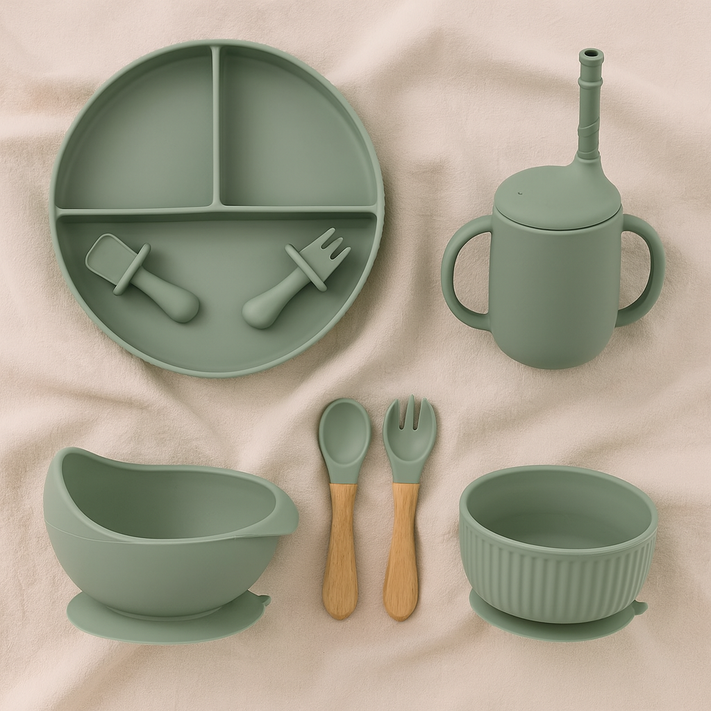 The Ossli Silicone Feeding Set