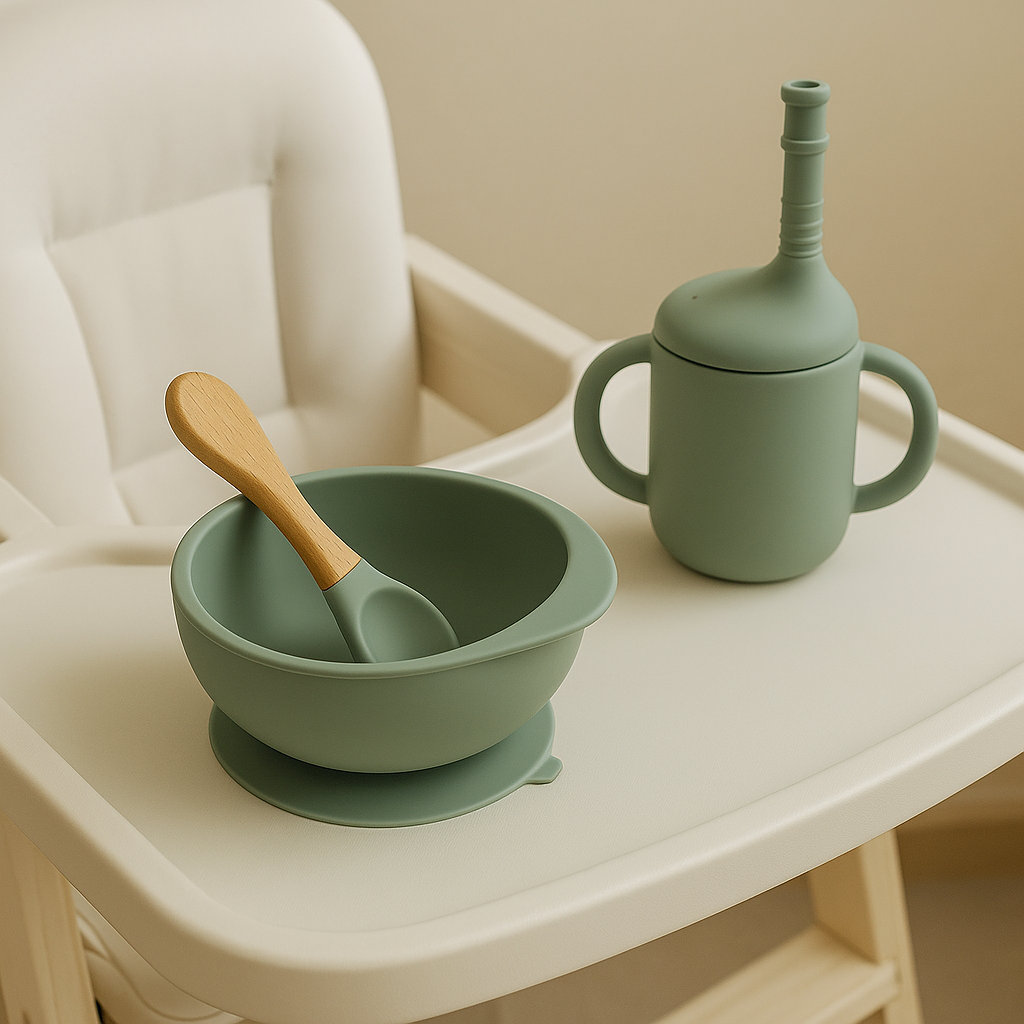 The Ossli Silicone Feeding Set
